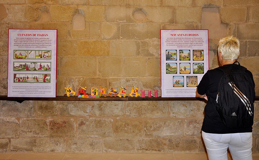 Jornadas Cine Mudo Uncastillo - Figuras niños - Exposición