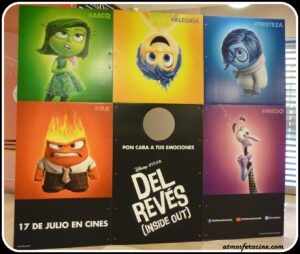 Inside Out - Del Reves - Pixar - Exposicion - Aragonia - AtmosferaCine
