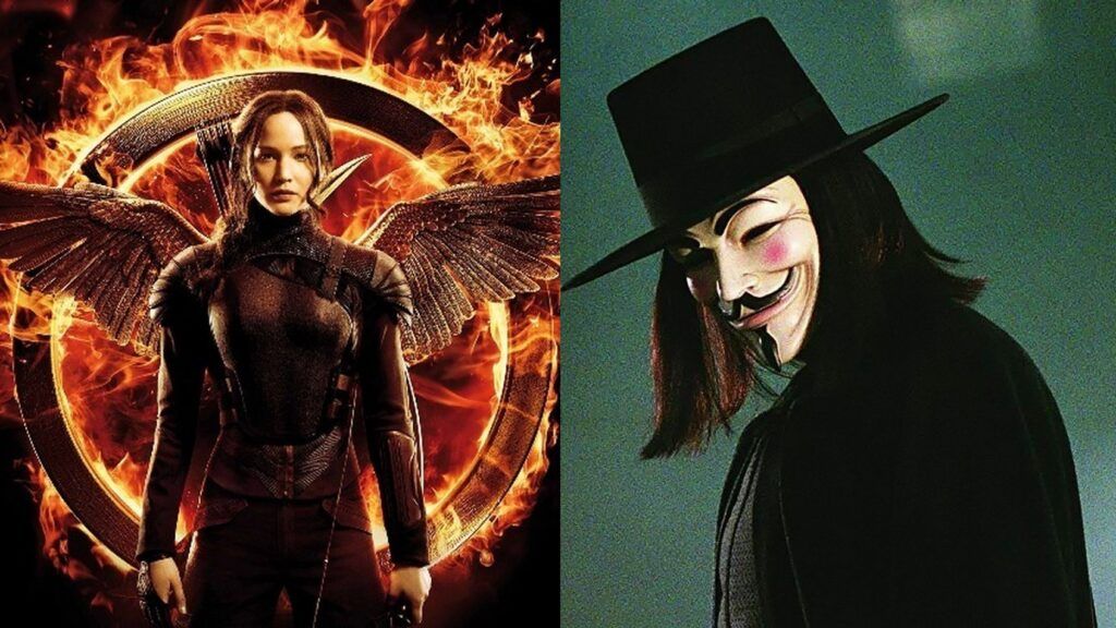 Katniss Everdeen_The Hunger Games_V de Vendetta