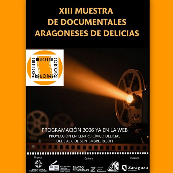 Arranca la XIII Muestra de Documentales Aragoneses de Delicias con 14 obras y un nuevo reconocimiento del público