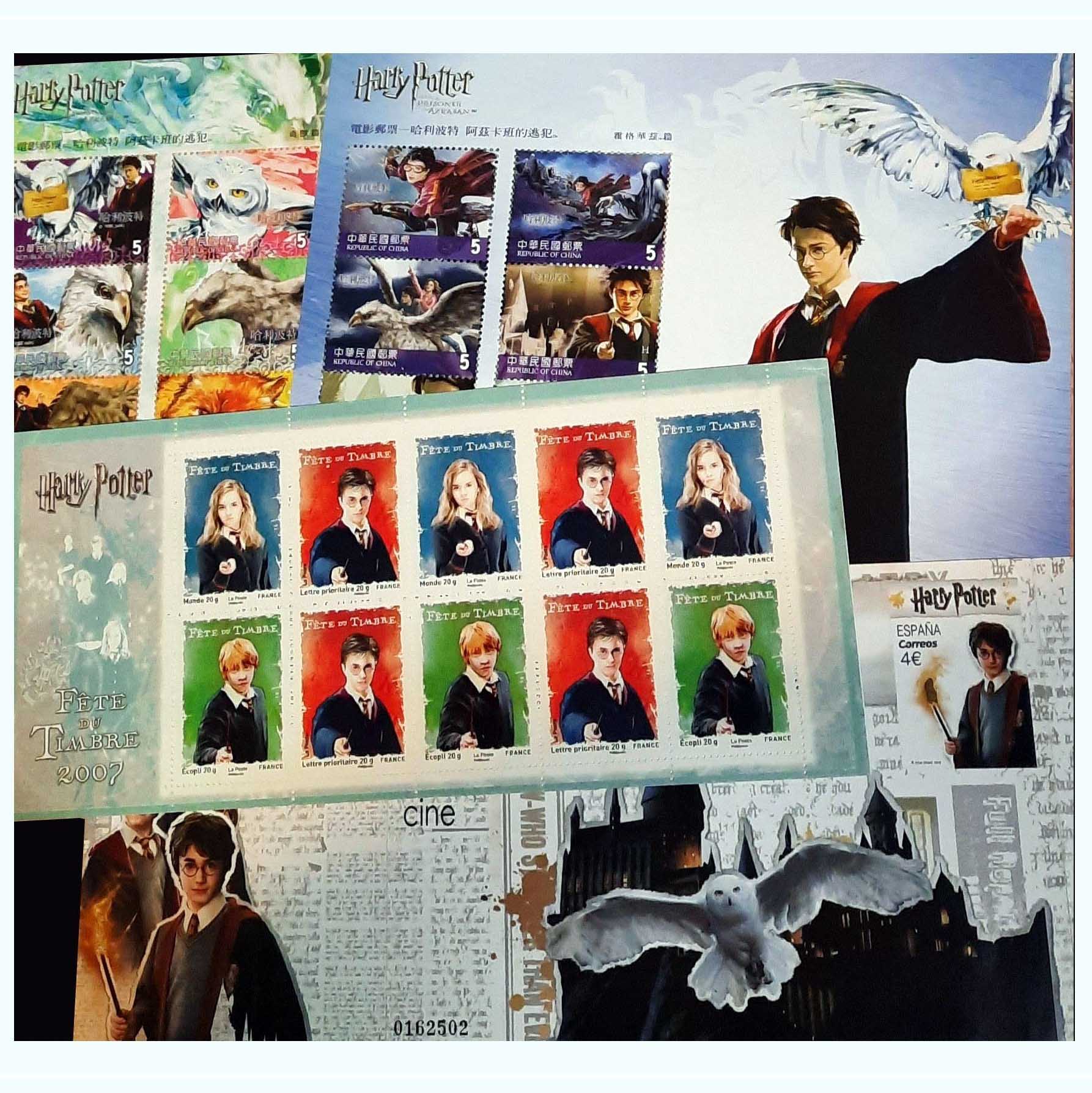 Harry Potter y su mundo mágico atrapados en los sellos