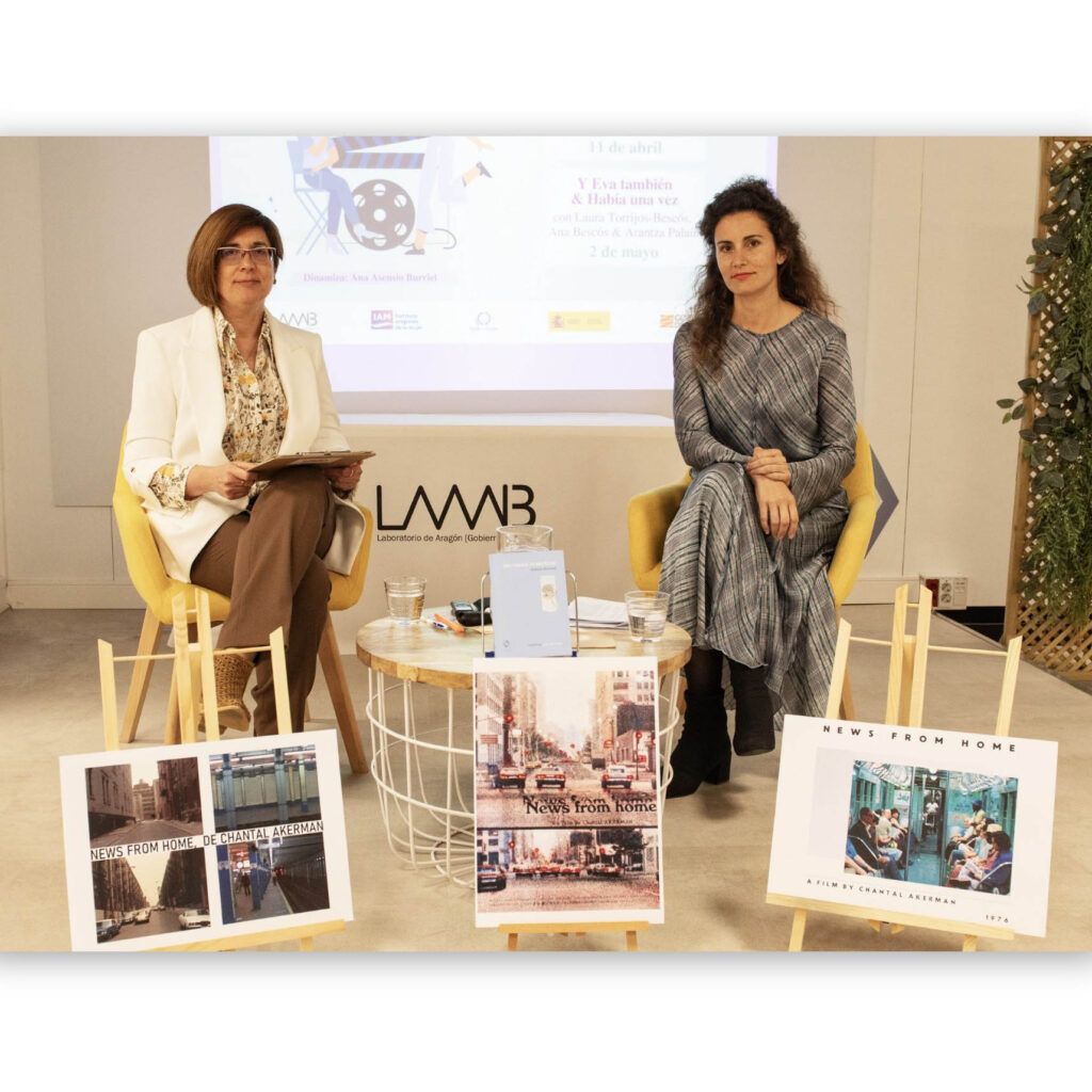 María Abenia-Ana Asensio Burriel-Ciclo Mujeres Tras las cámaras-LAAAB
